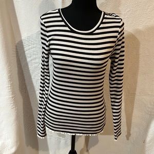 Selected Femme long sleeve‎ crew neck shirt, size medium